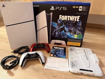PS5 Digital + Nacon stanica + 2 ovládače | TOP stav