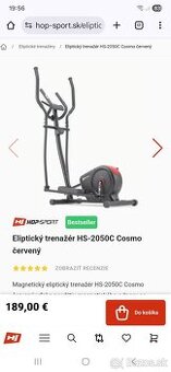 Predám eliptický trenažer