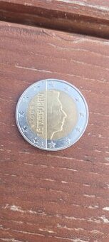 2 eurová Luxemburska minca 2008 - 1
