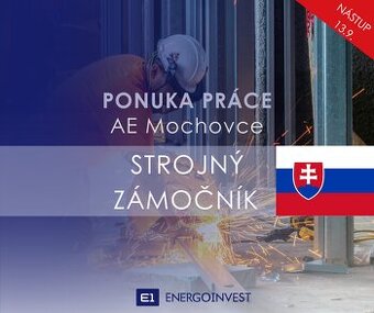 Strojný zámočník - AE Mochovce