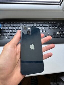 iPhone 13 128GB TMAVÝ - BATÉRIA 85% PERFEKTNÝ STAV