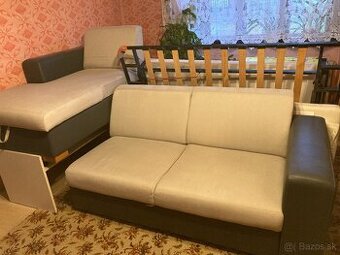 Sedacia súprava rozkladacia rohová 270x160