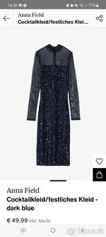 predam damske koktailove saty zn Anna Field, velkosz XL