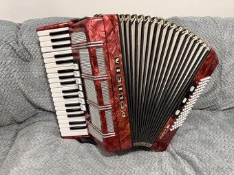 Vymením za 60 / 72 basový akordeón Delicia