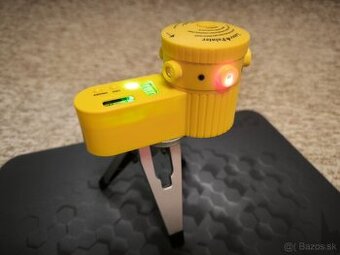 Líniový, krížový červený a bodový laser