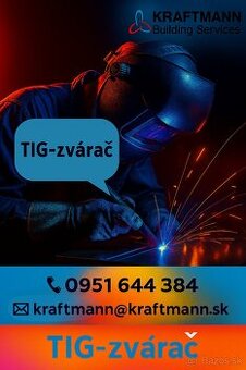 Hľadáme partiu TIG zváračov do Nemecka.