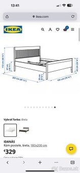 Manzelska postel IDANAS