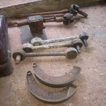 Náhradné diely Praga PV3S V3S brzdové obloženie kosti