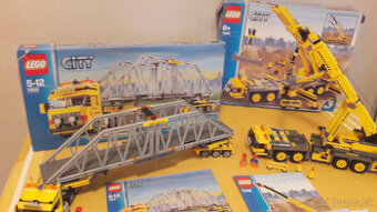 Lego 7249 a 7900 - CITY - Mobilný žeriav XXL a Heavy loader - 1