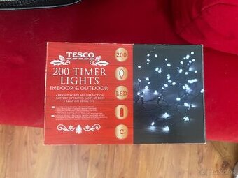 Predám svetielka 200 ks - svetelna retaz s casovacom