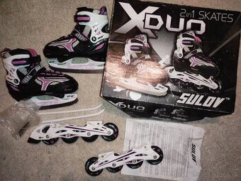 Posuvné korčule 2v1 Sulov XDuo - 1