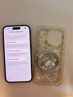 IPHONE 14 PRO DEEP PURPLE 128GB ZÁRUKA - VEĽMI DOBRÝ STAV