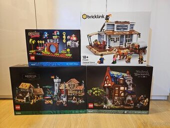 LEGO sety Icons, Ideas, BrickLink - NEOTVORENÉ