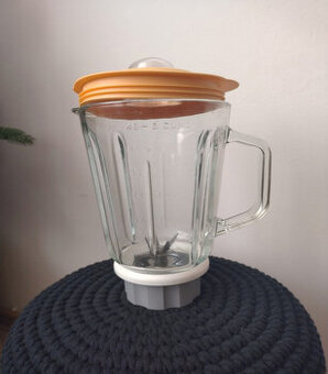 nahradna sklenená mixovacia nádoba komplet s vrchnakom a noz