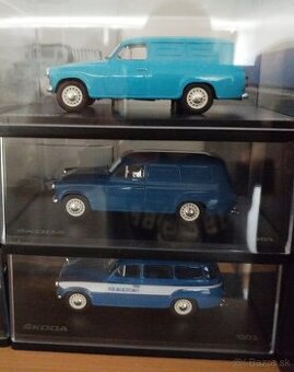 Predám modely škoda 1:43. cena za kus.