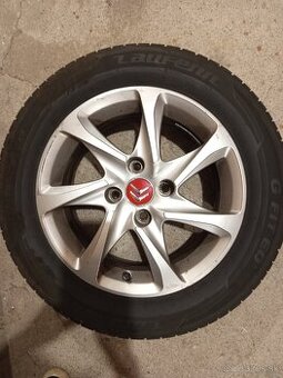 Sada alu disky AZOTE+ pneu 4ks