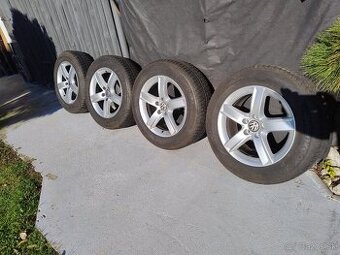 Alu disky na zimných pneumatikách VW -Tiguan a iné