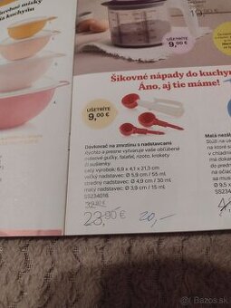 Tupperware dávkovač zmrzliny, nový