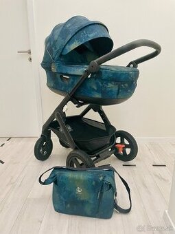 2-KOMBINÁCIA STOKKE TRAILZ + vajíčko MAXI COSI
