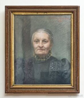 Portrét ženy - Louis Laridon 1898