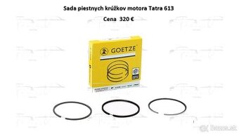 Tatra 613 piestne kruzky sada