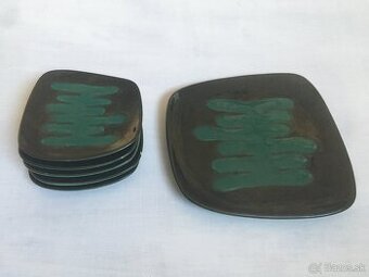 Keramické taniere retro