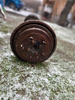 Zadná náprava na samurai