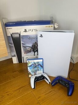 Ps5 digital edition - 2 ovládače