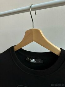 Karl Lagerfeld čierny sveter