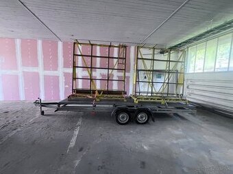 Privesny vozik lozna plocha 5x1,5metra do 750kg