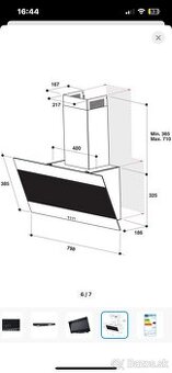 Digestor 80cm