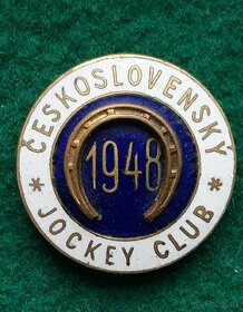 Jockey club 1948 vymením za hasičské odznaky, vyznamenania