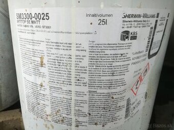 Ponukam na vymenu sedu farbu Sherwin-Williams