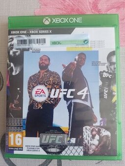 Predám hru UFC 4 na Xbox one