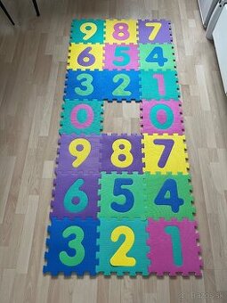 Penové puzzle, čísla