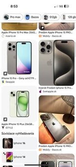 Kúpim iPhone 15pro