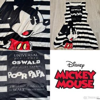 mickey mouse stylove letne damske saty
