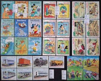 Postove znamky 30 (105poloziek)