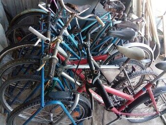 Retro zbierka 8 bicyklov