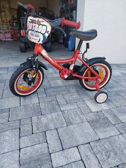 Detsky bicykel s pomocným kolieskami -12