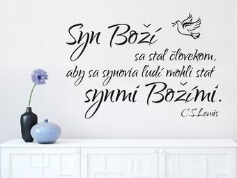 Nálepky na stenu - Kresťanské