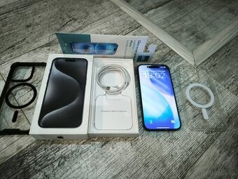 Iphone 15 pro 256gb v záruke