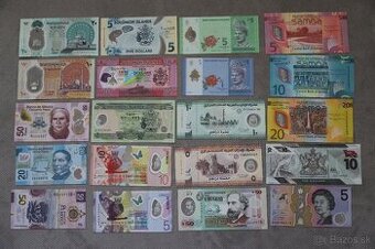 Unc bankovky polymer (plastové) č.1