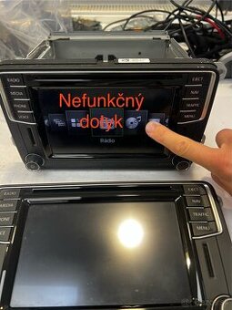 Mib Std2 PQ nefunkčný dotyk, nefunkčná časť displeja