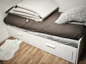 Brimnes posteľ ikea