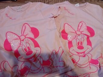 Dievčenské trička s krát. r. veľ. 134