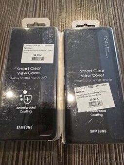 Originálne knižkové púzdro SAMSUNG S21 Ultra čierne