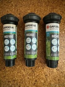 Zavlaha Gardena sprinkler MD40,MD80,MD160(tryska,postrekovac