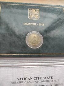 2€ minca Vatikán 2018 BU - 1