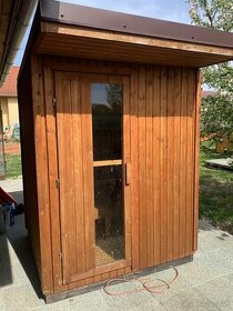 Fínska záhradná sauna